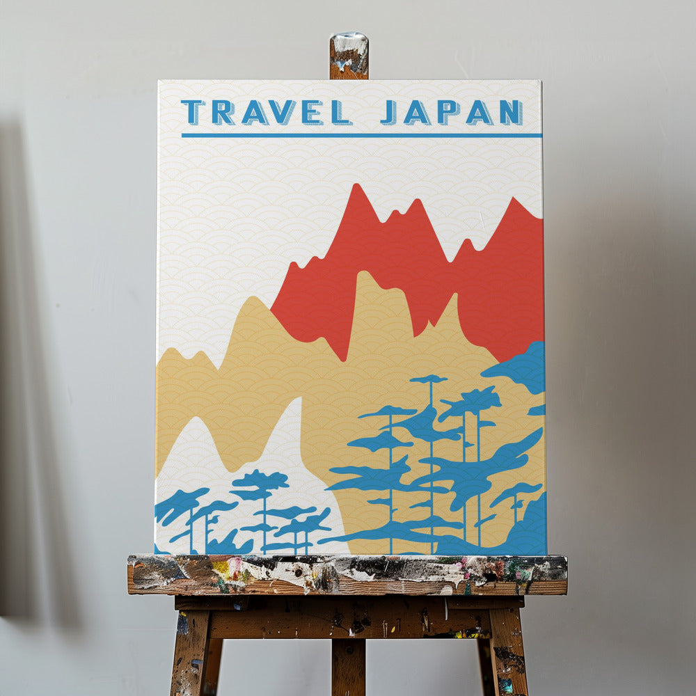 Viaggio in Giappone Minimalismo III | Stampe su Tela