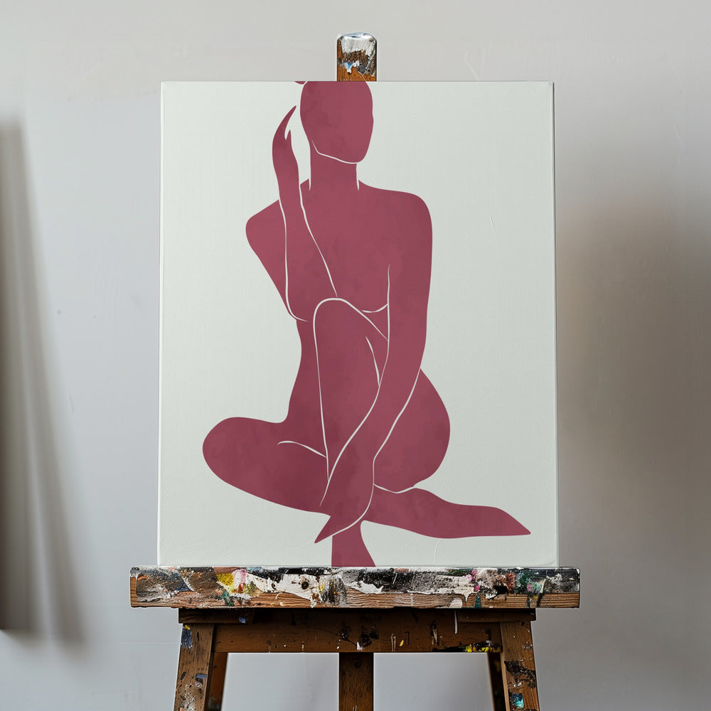 Henri Matisse Minimal Woman #3 | Leinwand-Bilder