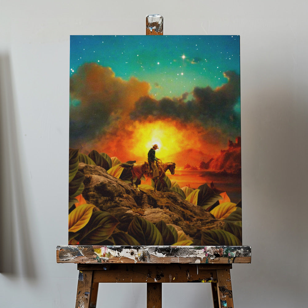 Cow-boy II | Tableaux sur Toile