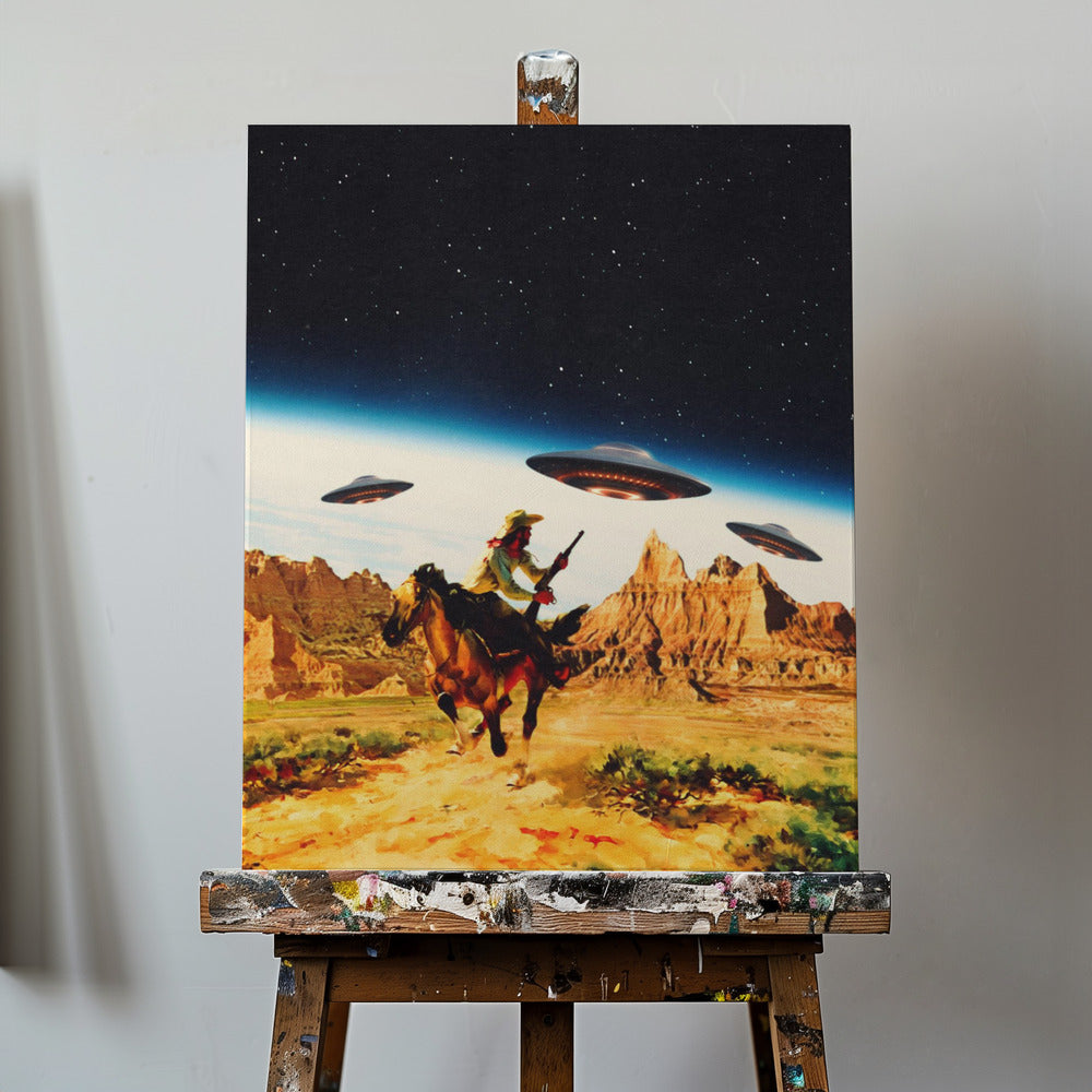 UFO-rymdjakt | Canvas