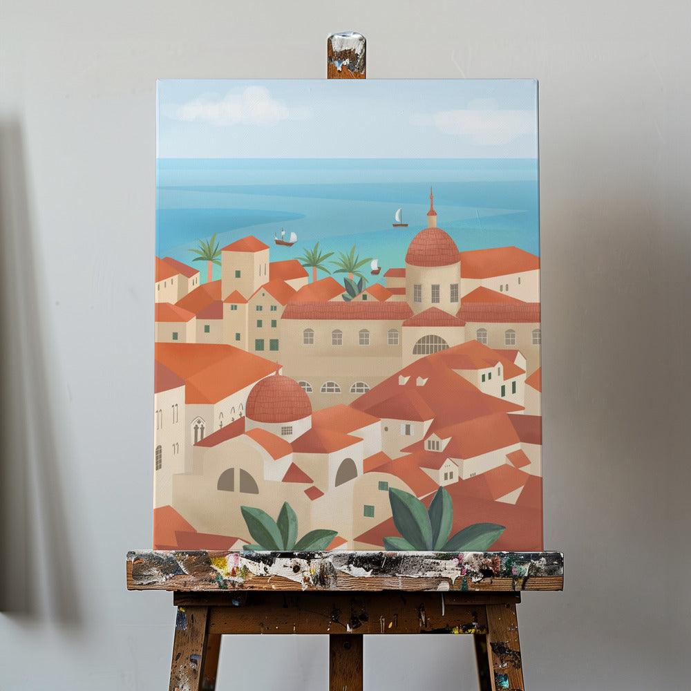Città vecchia di Dubrovnik | Stampe su Tela