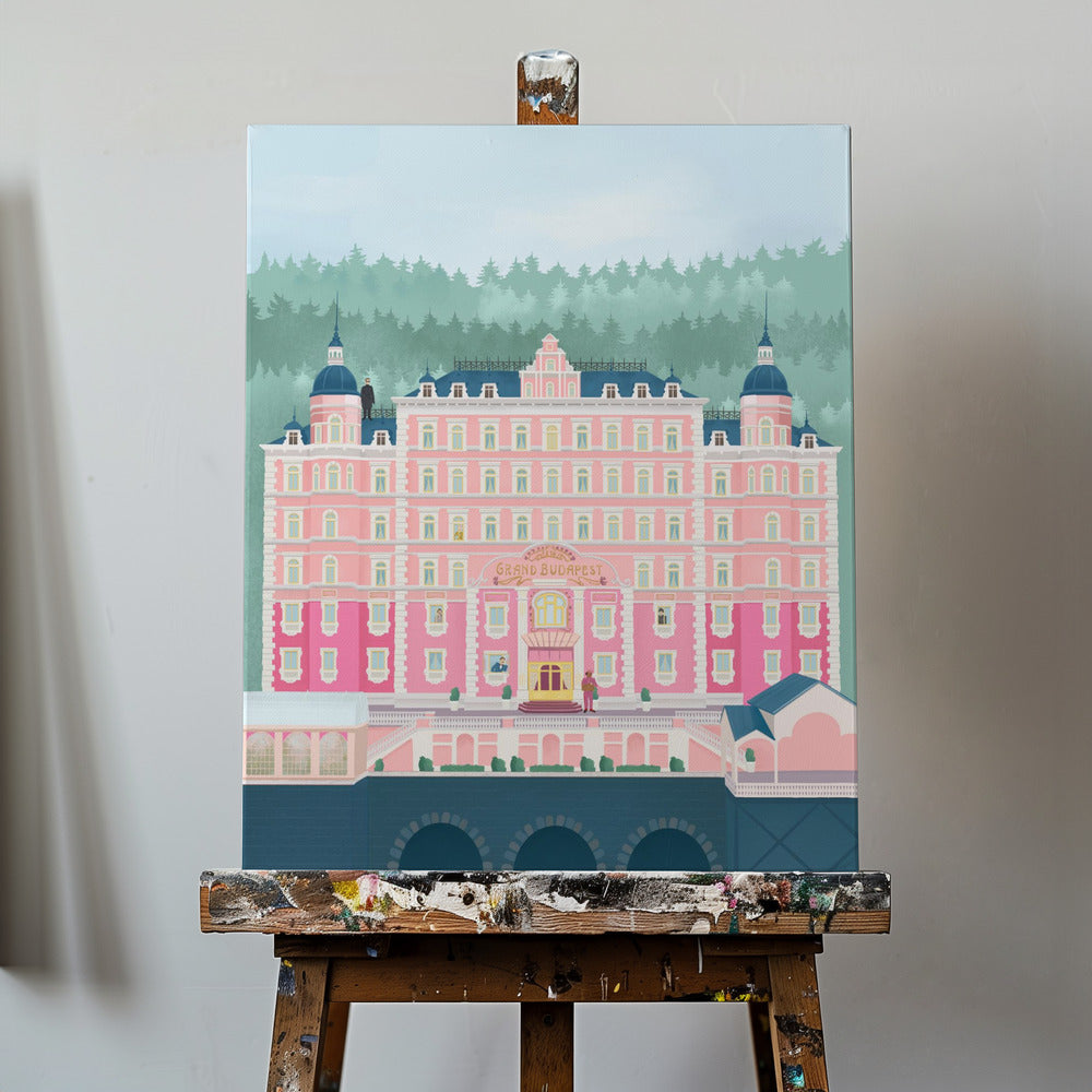 Das Grand Budapest Hotel | Leinwand-Bilder