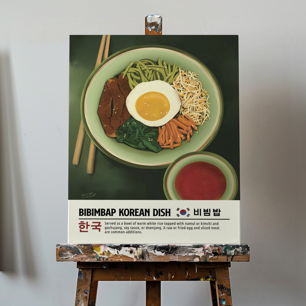 Bibimbap | Tableaux sur Toile