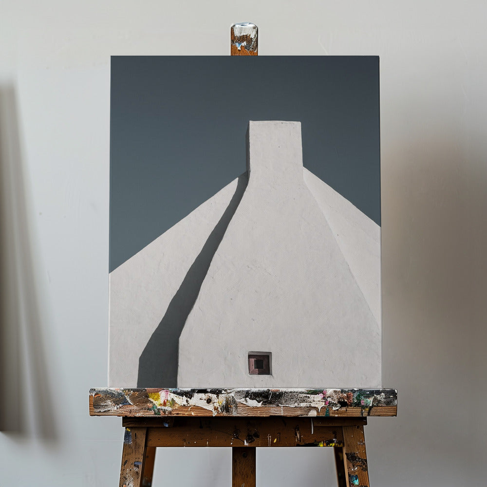 White Geometry | Canvas