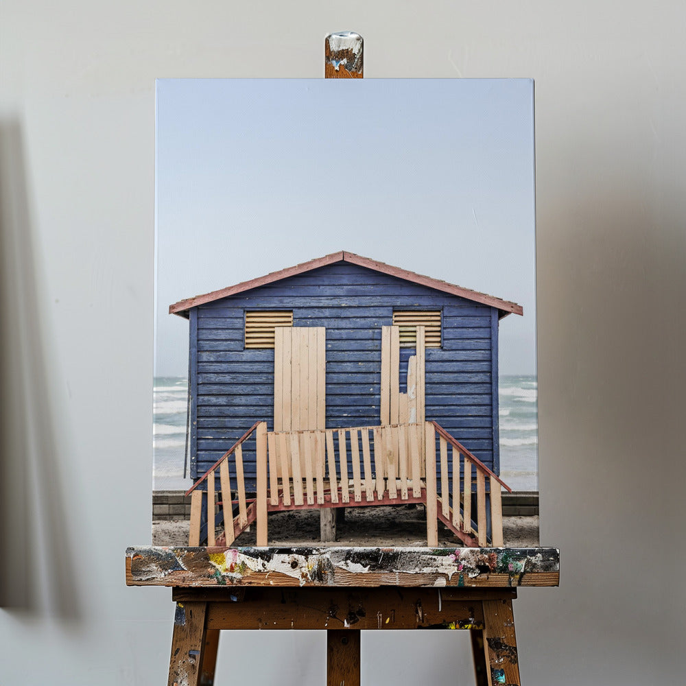 Blauwe Hut | Canvasprints