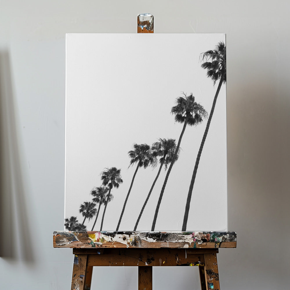 Tall Palm Parade | Canvas