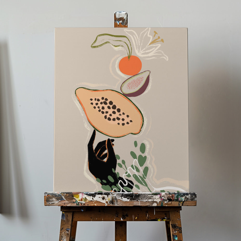 Frutas en equilibrio | Impresiones en Lienzo