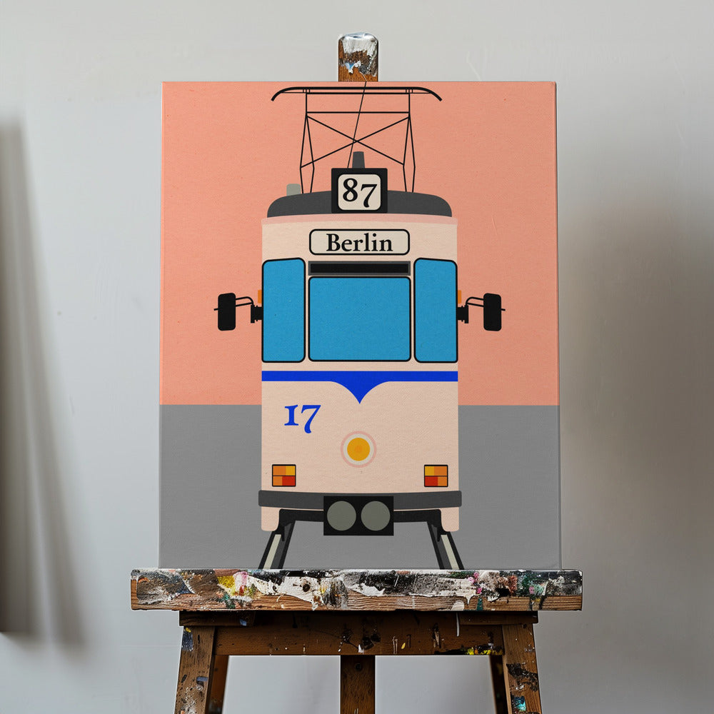 Tramway de Berlin | Tableaux sur Toile