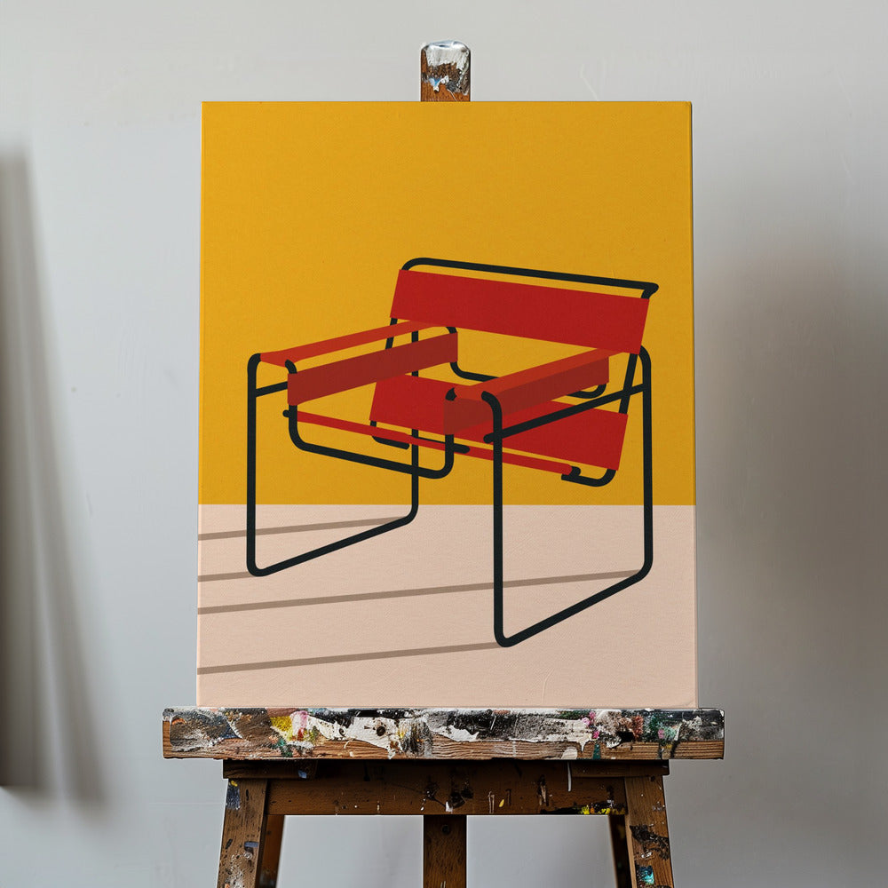 Sedia Wassily Marcel Breuer | Stampe su Tela