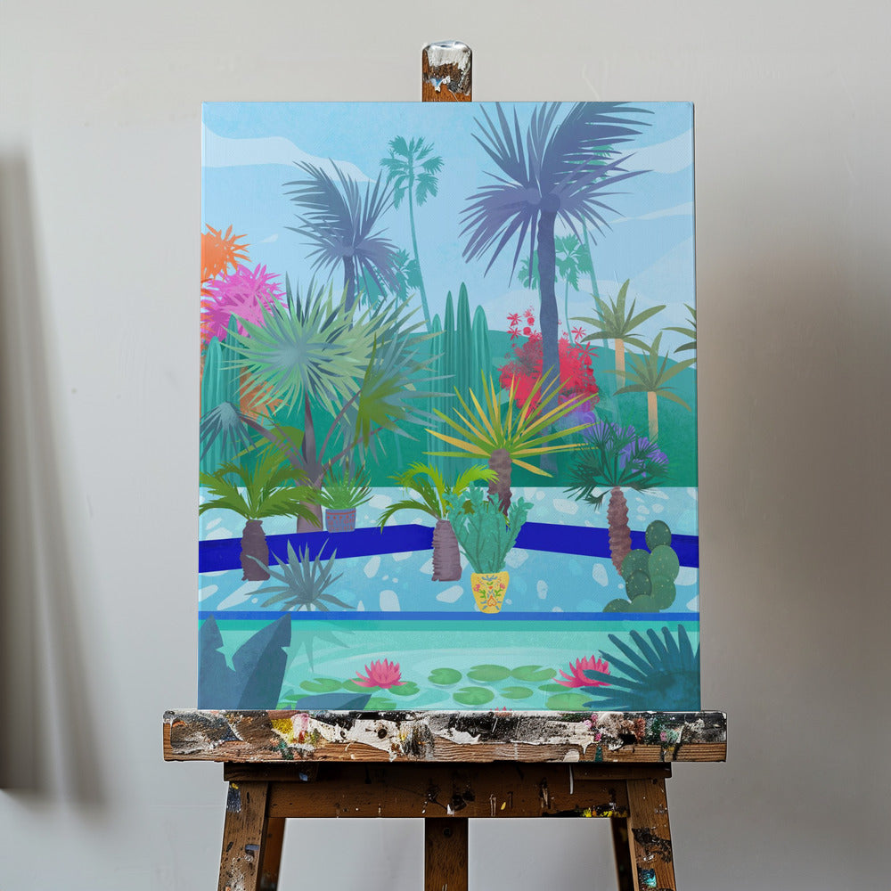 Giardino marocchino | Stampe su Tela