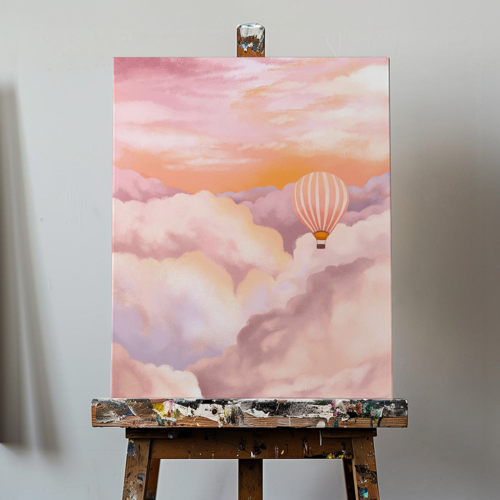 In den Wolken | Leinwand-Bilder