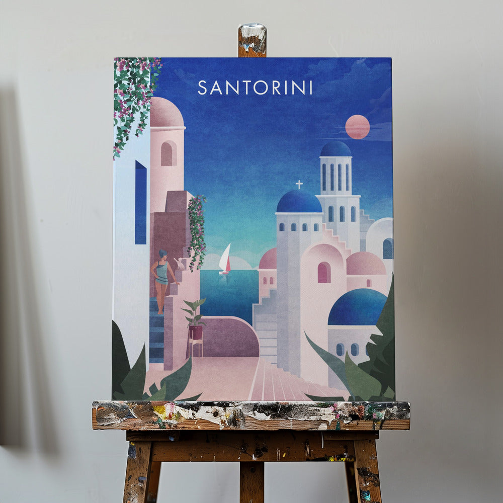 Texto de Santorini.png | Impresiones en Lienzo