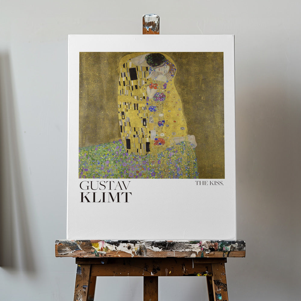 The Kiss (1907–1908) Poster | Canvas