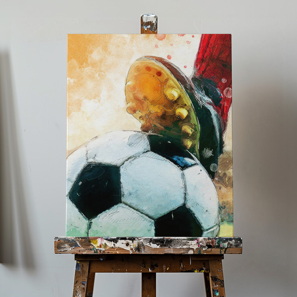 Calcio 1 sport arte | Stampe su Tela