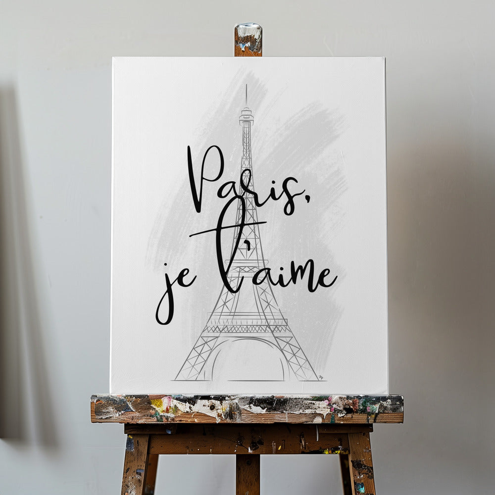 Kærlighed i Paris-skitse | Lærredsbilleder