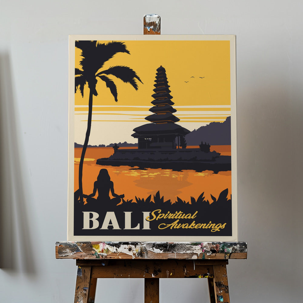 Bali-matkajuliste | Canvastaulut