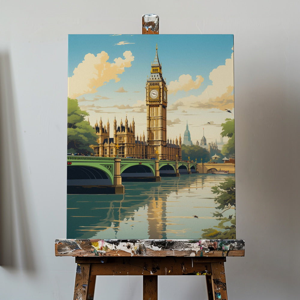Blick auf London | Leinwand-Bilder