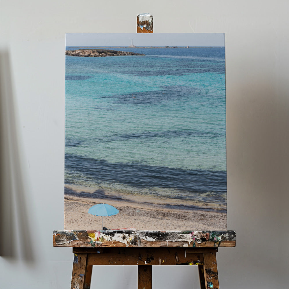 Italian beach 3 | Canvas