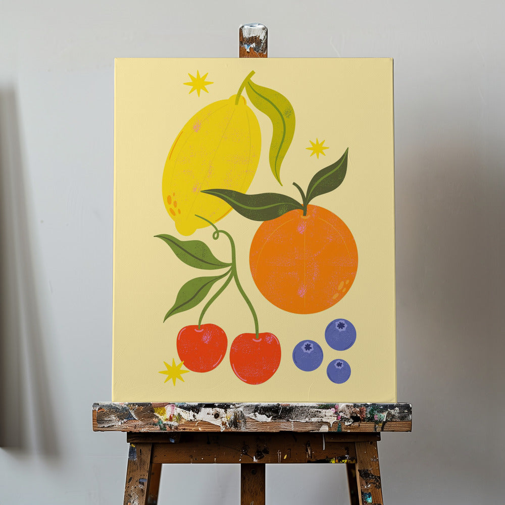 Fruktblandning | Canvas