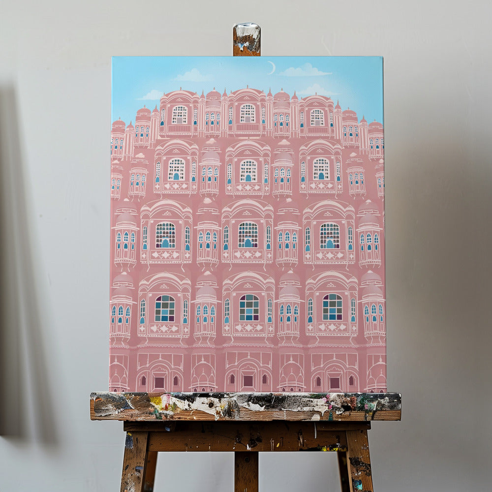 Jaipur, India | Stampe su Tela