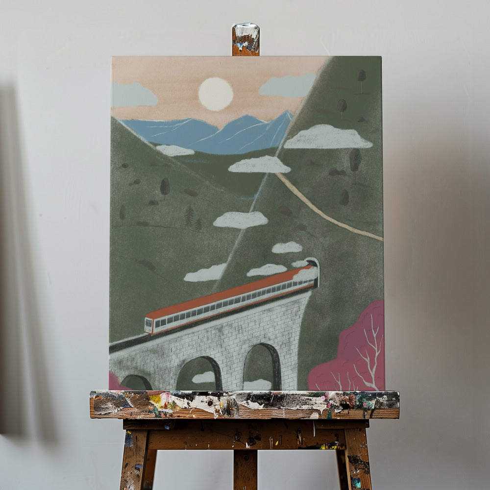 Treno | Stampe su Tela