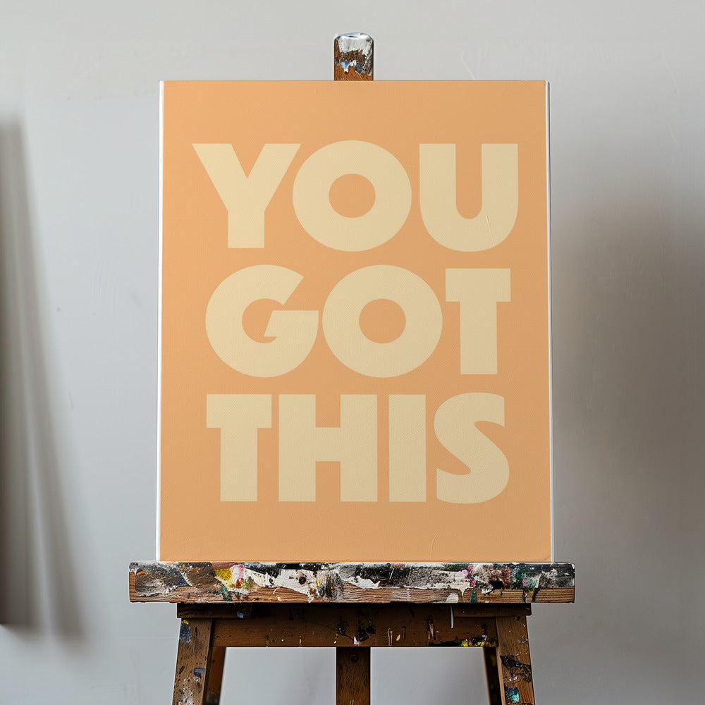 jij kan dit | Canvasprints