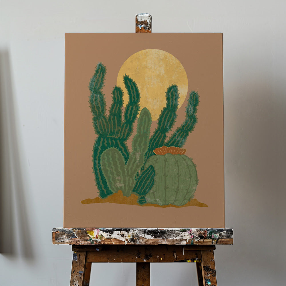 Cactus américain moderne | Tableaux sur Toile