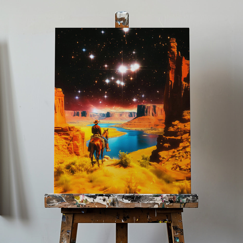 Den kosmiske grensen | Lerretsbilder