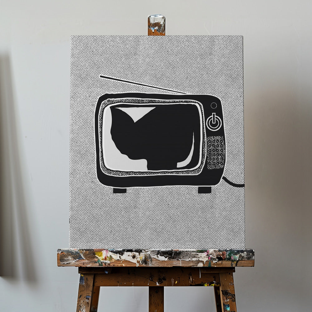 Vintage Tv | Canvas