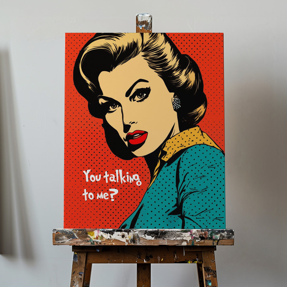 Retro Confidence | Canvas