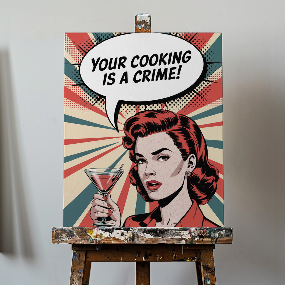 Retro kulinarisk stek | Canvas