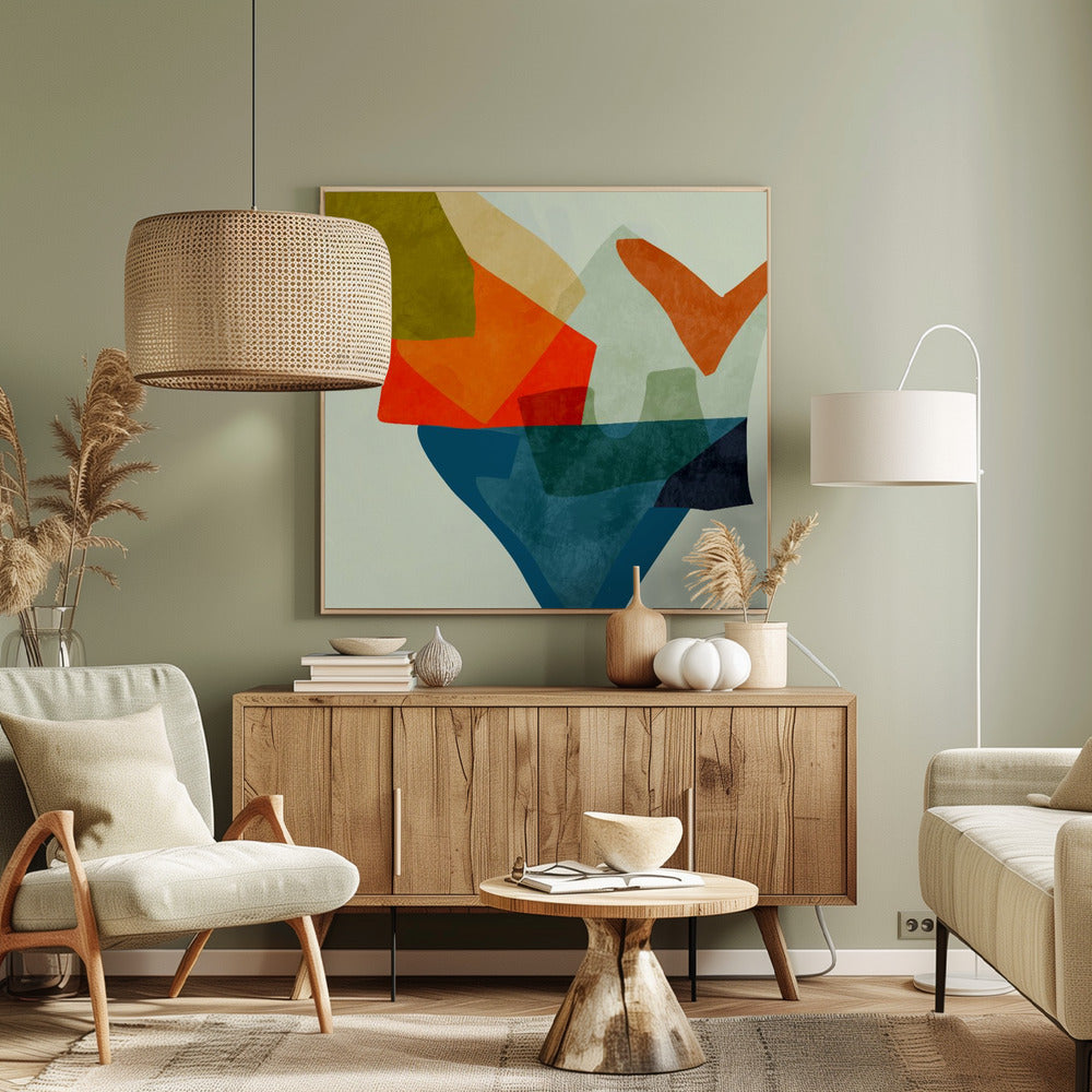 Formes et lignes 5 Copie | Tableaux sur Toile