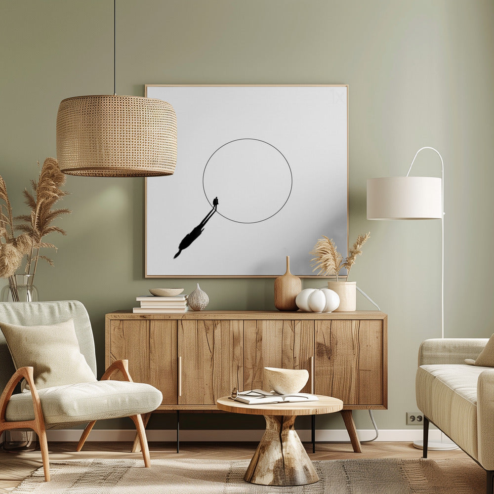 Ik loop een rondje! | Canvasprints
