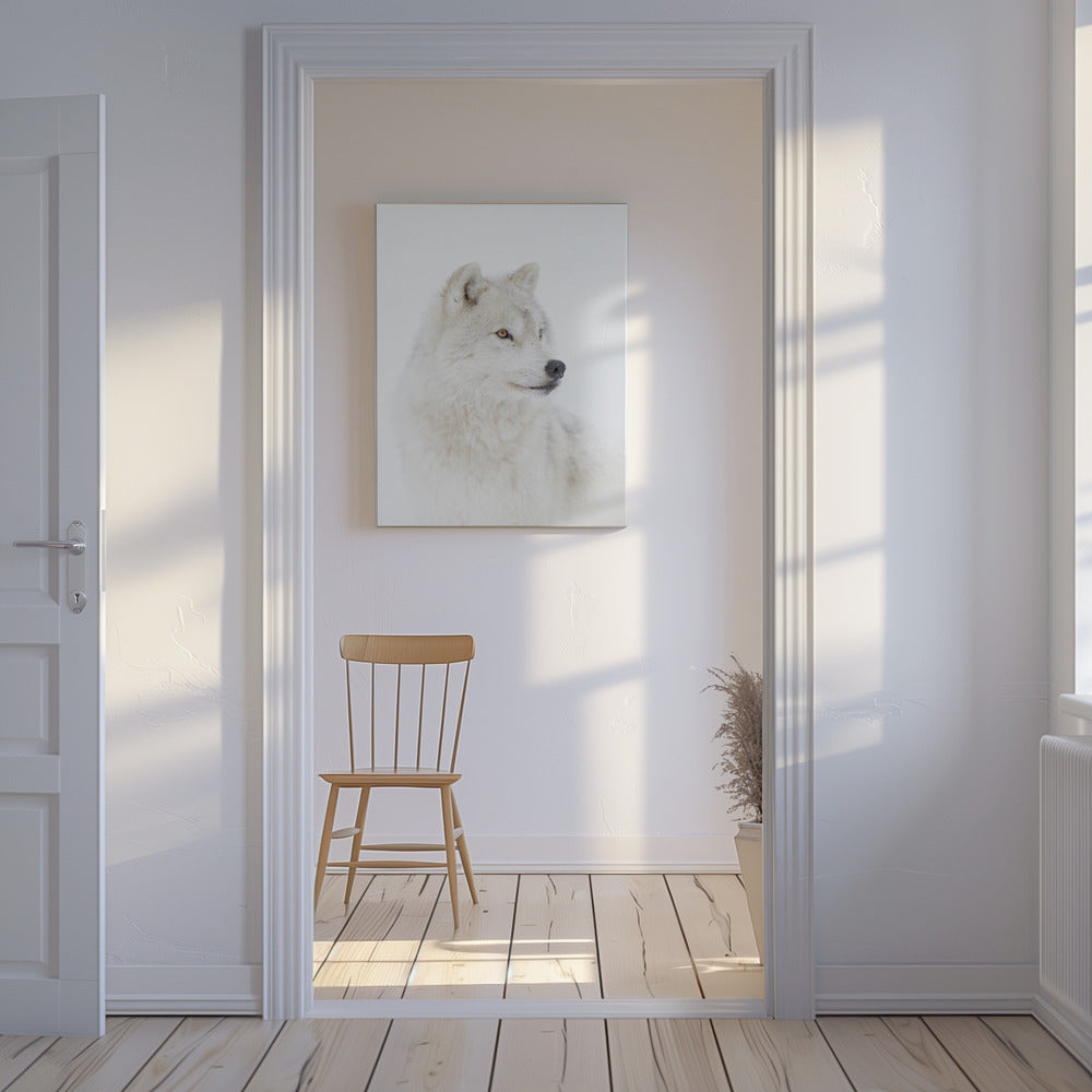 Portret van een poolwolf | Canvasprints