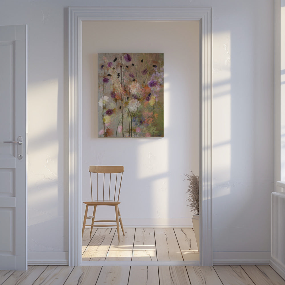 Painterly flowers | Canvas
