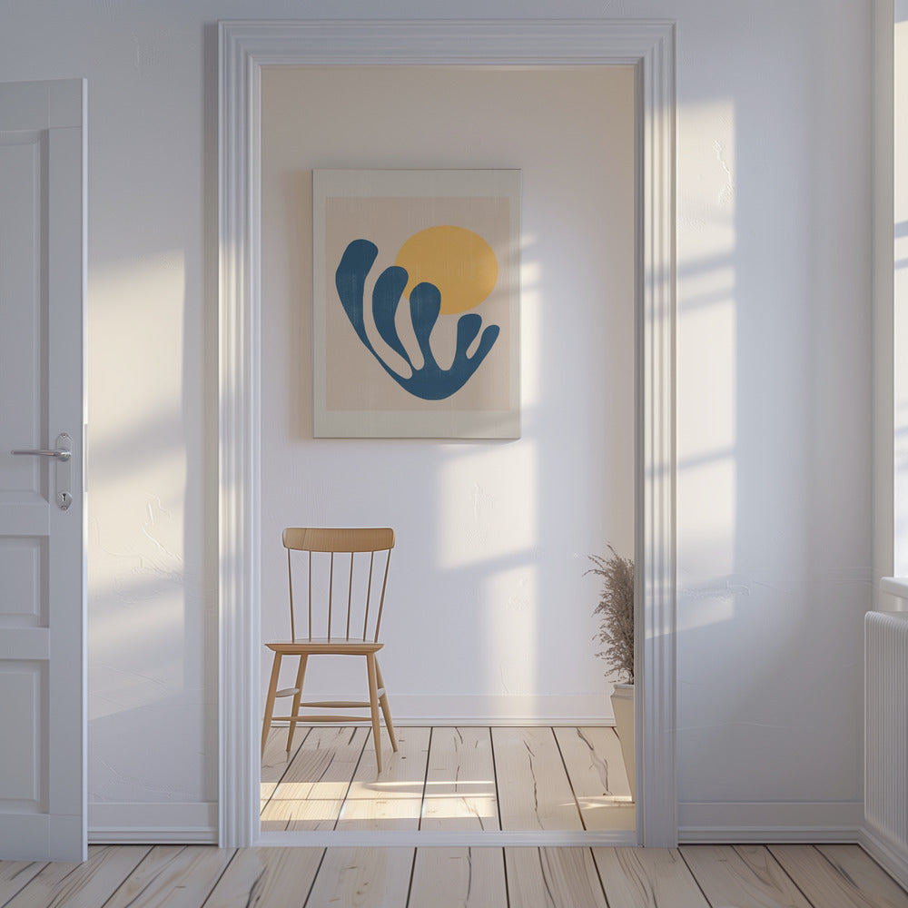 Moderne plant nr. 1. | Canvasprints