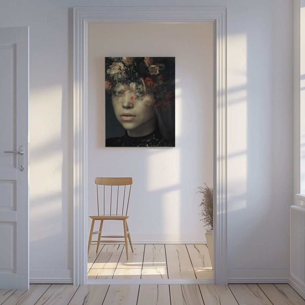 PORTRAIT FLORAL | Tableaux sur Toile