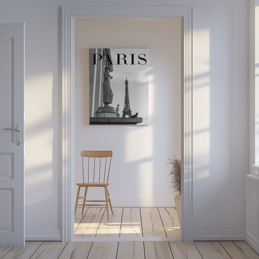 Parijs Tekst 5 | Canvasprints