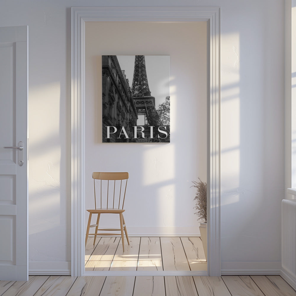Paris-tekst 1 | Lerretsbilder