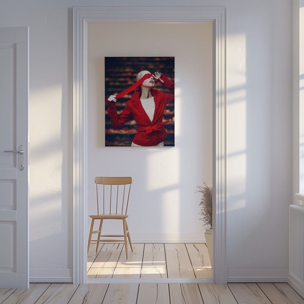 Voile cramoisi | Tableaux sur Toile