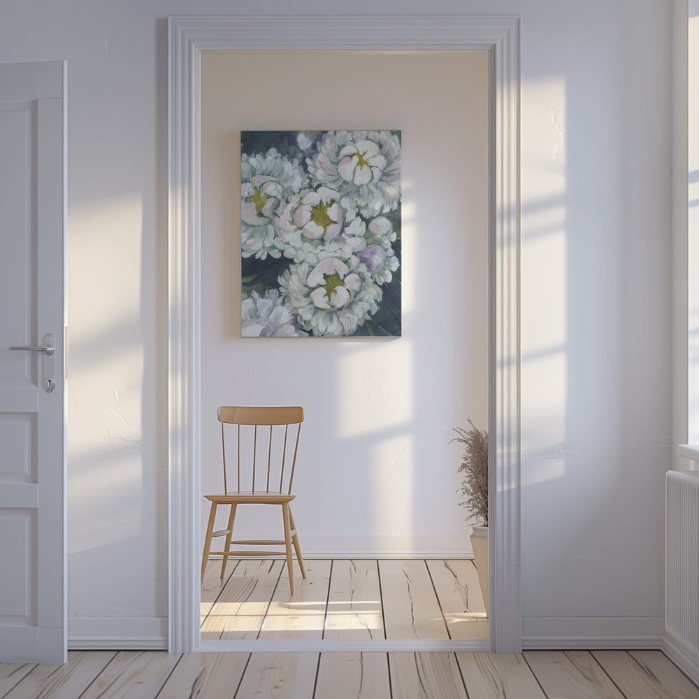 Pivoines picturales de Willoh | Tableaux sur Toile