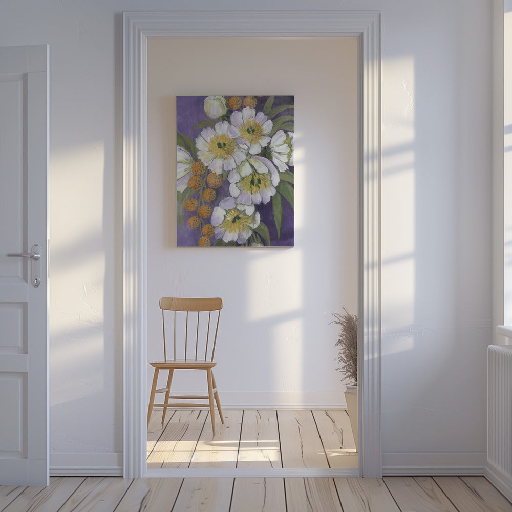 Bouquet pictural Choi | Tableaux sur Toile