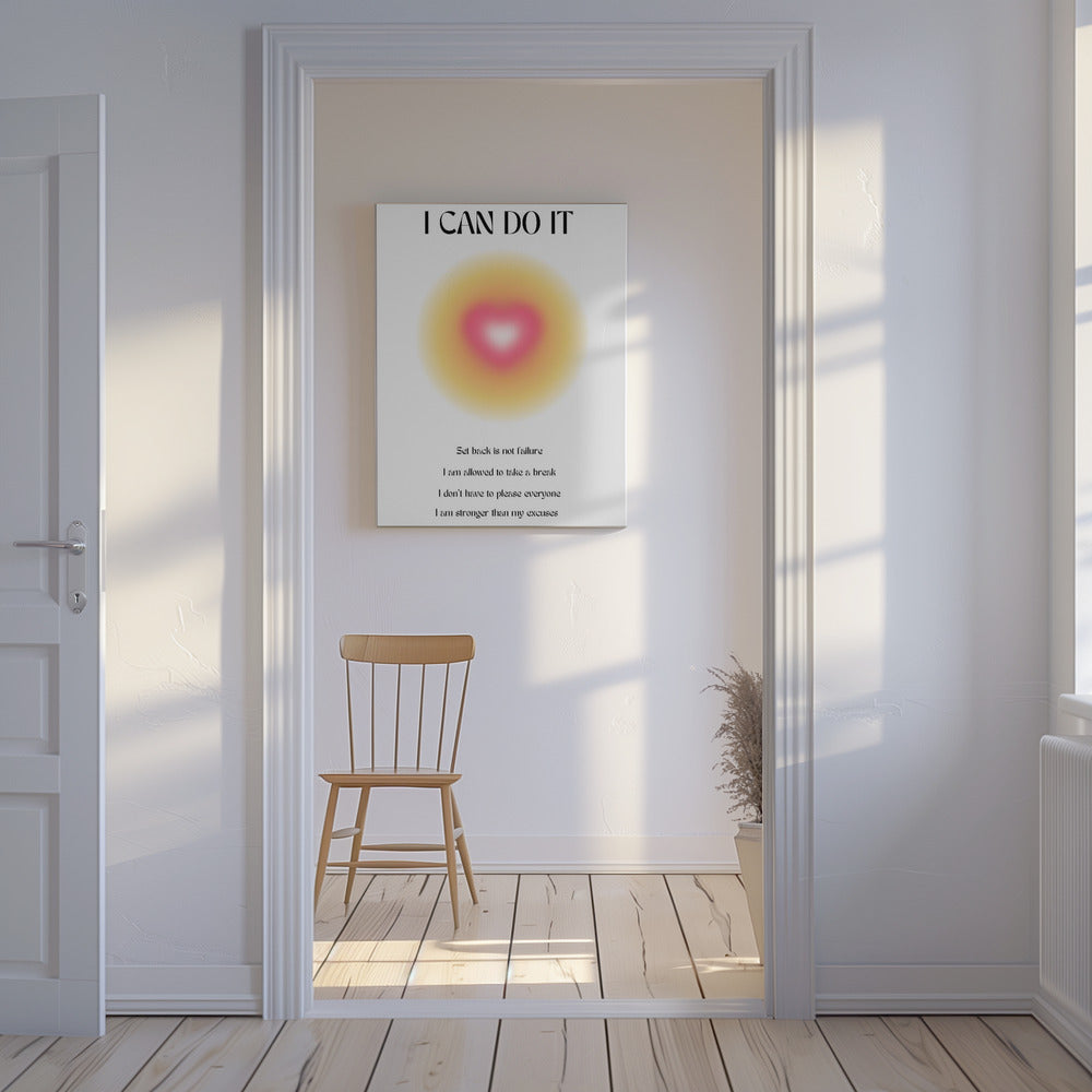 Motiverende aura Posters - Kunstdrukken | Canvasprints