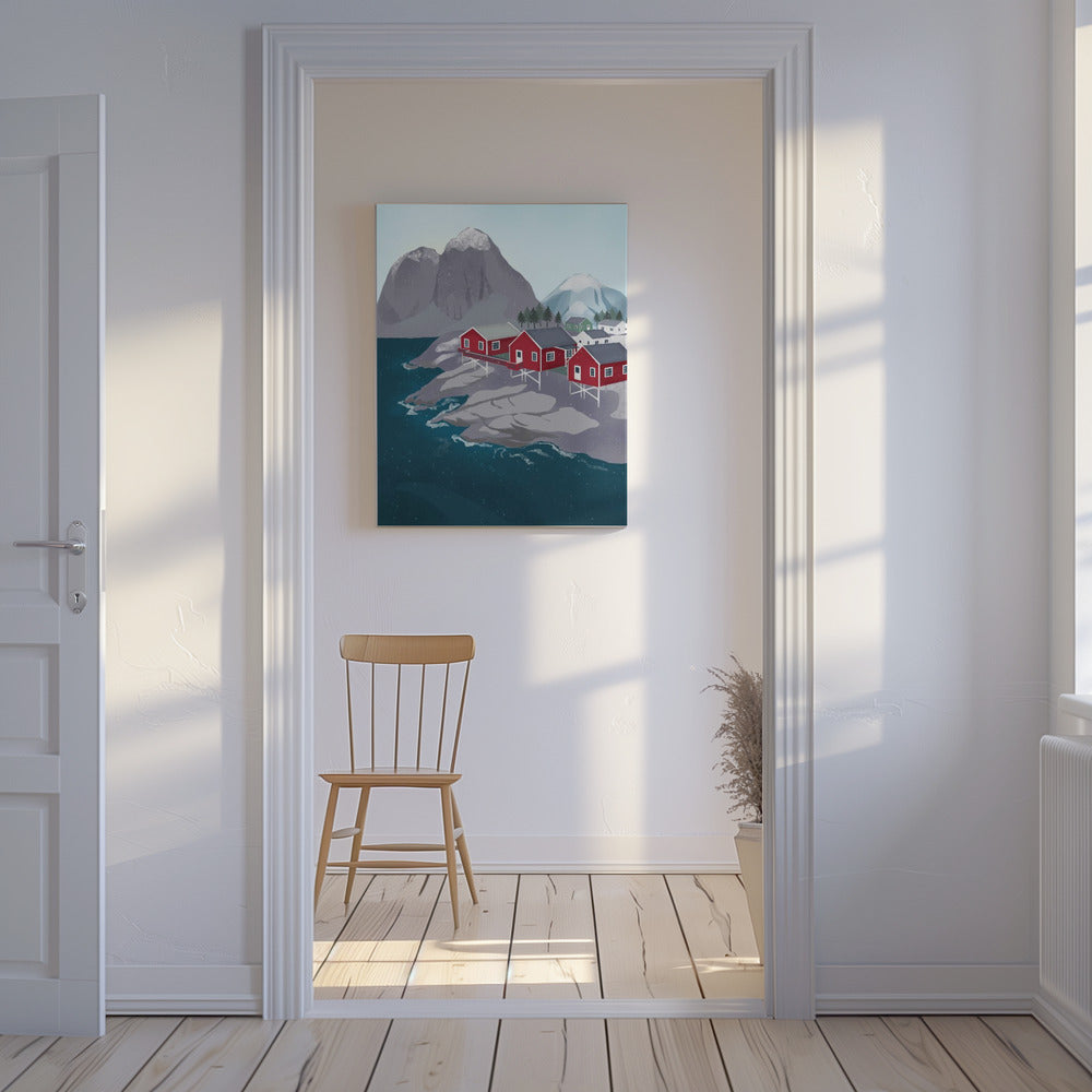 Norvegia | Stampe su Tela