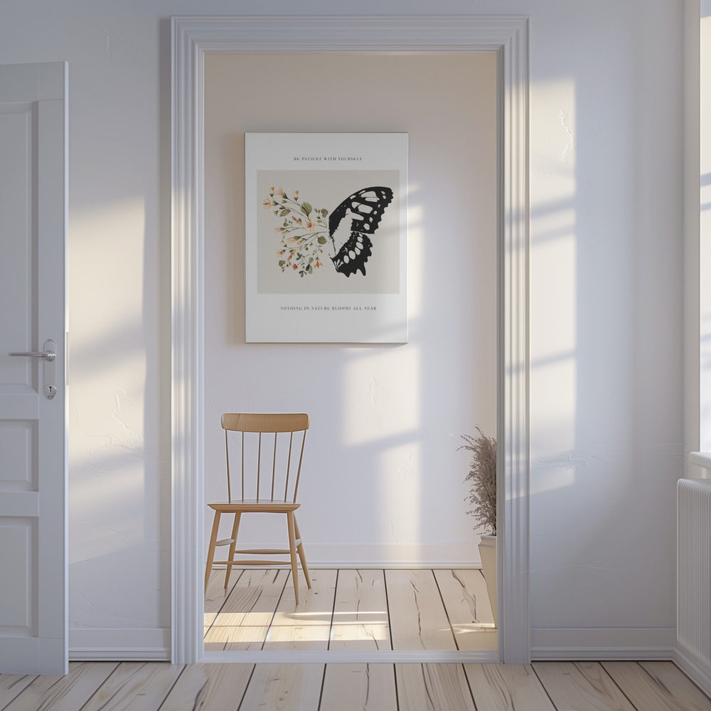 Wees geduldig | Canvasprints