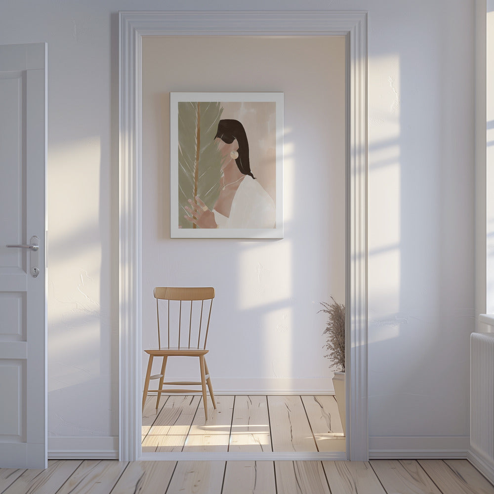 Ragazza delle piante | Stampe su Tela