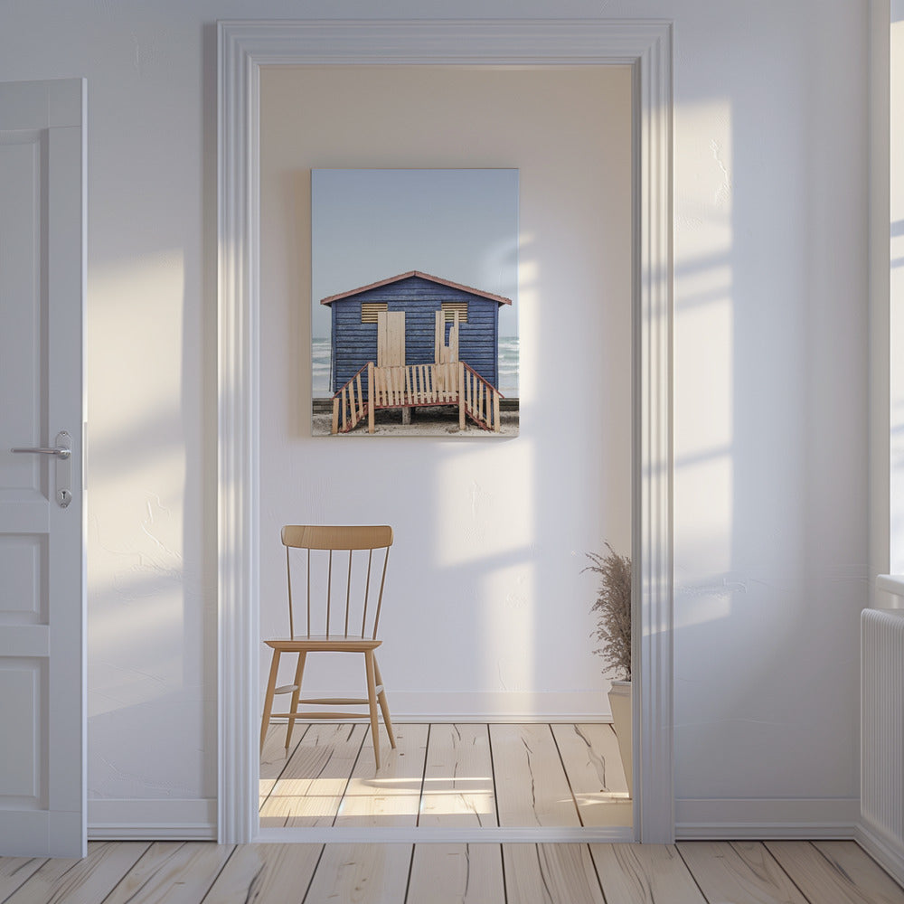 Blauwe Hut | Canvasprints
