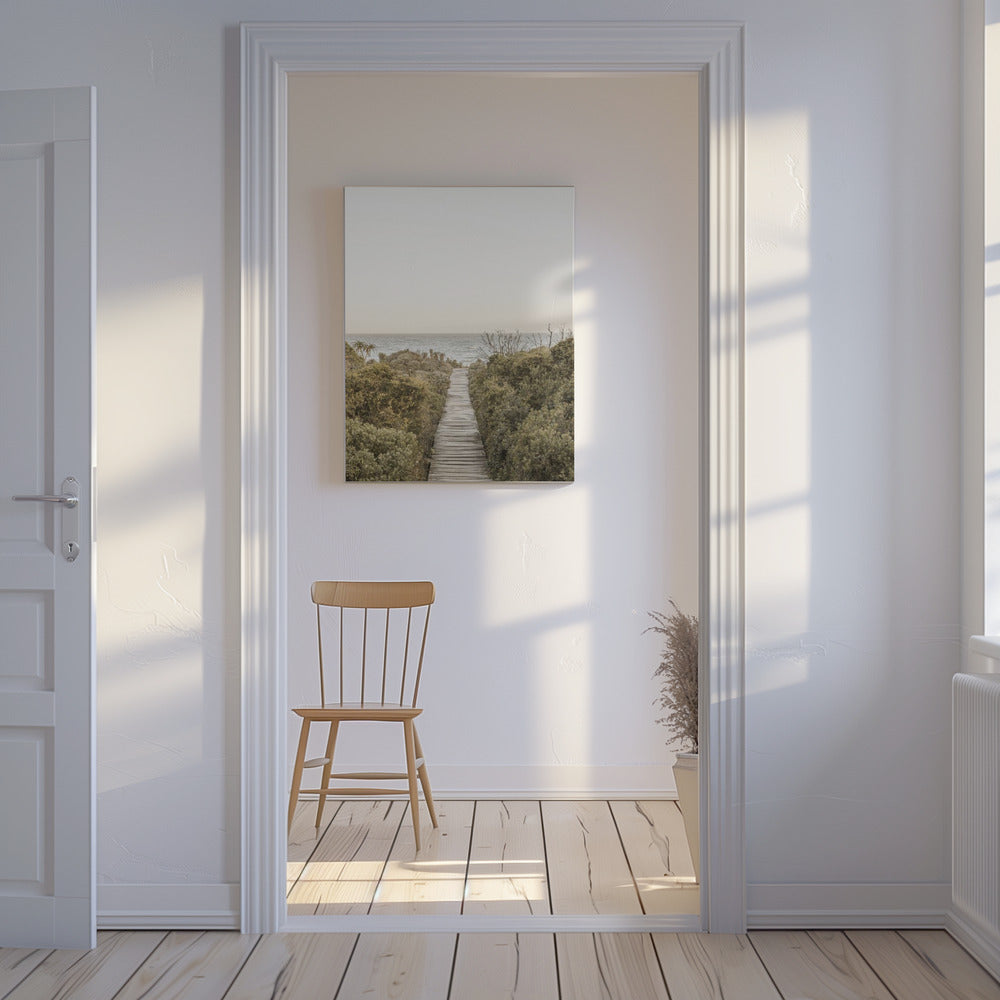 Strandpromenad | Canvas