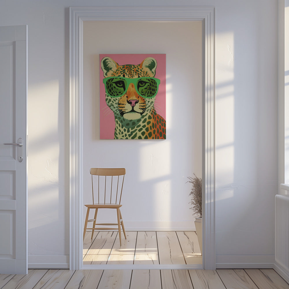 Leo With Glasses | Canvas