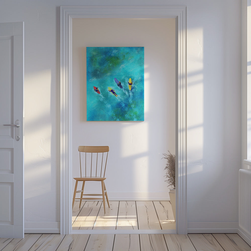 Surfeurs Dudes | Tableaux sur Toile